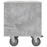Bedside Table 2 pcs Concrete Grey 40.5 x 40 x 48 cm 891063
