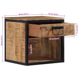 Bedside Cabinet 40x35x40 cm Solid Wood Mango 358913