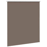 ZNTS Roller Blind Blackout Coffee 125x175 cm Fabric Width 121.6 cm Polyester 4011029