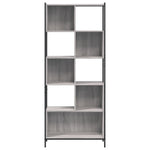 ZNTS Bookcase Grey Sonoma 72x28x172 cm Engineered Wood 3213655
