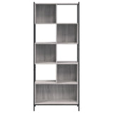 Bookcase Grey Sonoma 72x28x172 cm Engineered Wood 3213655