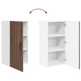 Wall Cabinet LUCCA Brown Oak 40 x 31 x 80 cm Engineered Wood 885032