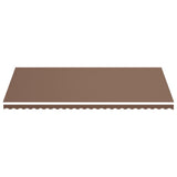 Replacement Fabric for Awning Brown 6x3 m 311983