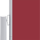 Retractable Side Awning Red 160x1200 cm 318071