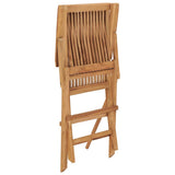 Folding Chairs 8 pcs Solid Teak Wood 3072888