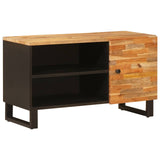 TV Cabinet with Shelf Brown 80 x 33 x 46 cm Solid Mango Wood 4018311