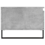 Coffee Table Concrete Grey 90x50x36.5 cm Engineered Wood 830816