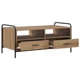 Coffee Table Artisan Oak 99.5 x 49 x 46 cm Engineered Wood 8013619
