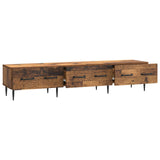TV Cabinet Old Wood 147 x 34.5 x 30 cm Engineered Wood 894943