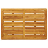 Balcony Set Natural Acacia Wood Solid Acacia wood Compact 365854