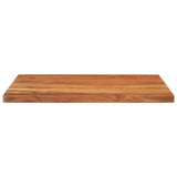 Table Top 100x80x2.5 cm Rectangular Solid Wood Acacia 370940
