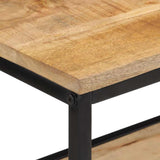 Console Table 70x35x70 cm Solid Rough Wood Mango 374072