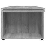 Coffee Table Grey Sonoma 150x50x35 cm Engineered Wood 815469