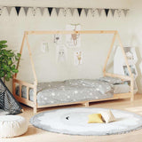 Kids Bed Frame 90x200 cm Solid Wood Pine 834453