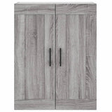 Highboard Grey Sonoma 69.5x34x180 cm Engineered Wood 3199775