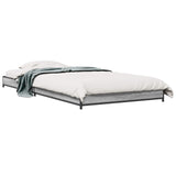 Bed Frame Grey Sonoma 80 x 200 cm Engineered Wood 8009146