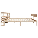 Bed Frame without Mattress 180x200 cm Super King Solid Wood Pine 3305806