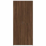 Shoe Cabinet with Door Brown 80 x 35.5 x 180 cm Engineered wood 3333842