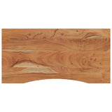Desk Top 120x60x2.5 cm Rectangular Solid Wood Acacia 370173