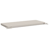 2-Piece Bench Cushions SOEST 2 pcs 100% Polyester White 949319