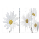 ZNTS Folding Room Divider 217x170 cm Flower 240481