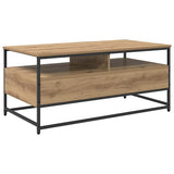 Coffee Table Artisan Oak 100 x 51 x 45 cm Engineered Wood 882765