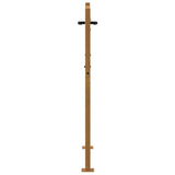 Garden Gate 100x125 cm Corten Steel Bamboo Design 153240