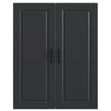 Wall Cabinet PORTO Black 80 x 31 x 100 cm Engineered Wood 885496