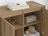 Side Cabinet Artisian Oak 79 x 36 x 75 cm Engineered Wood 886605