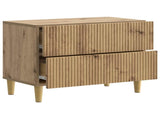 Bedside Cabinet Artisan Oak 62 x 34.5 x 48 cm Engineered Wood 894554