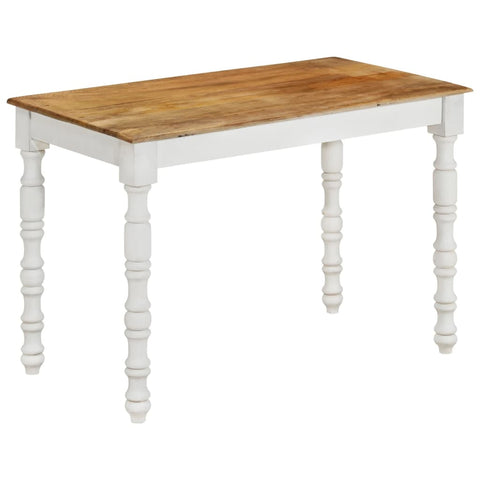 Dining Table 110x60x76 cm Solid Wood Mango 337839