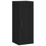 Highboard Black 34.5x34x180 cm Engineered Wood 3200322