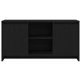 TV Cabinet Black Oak 102 x 37.5 x 52.5 cm Engineered Wood 862707