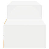 Wall-mounted TV Cabinet Wall-Mounted White 150 x 28 x 26 cm 8005989
