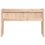 Garden Planters 2 pcs with Legs Solid Wood Pine 837565