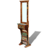 243330 Hall Mirror Solid Reclaimed Wood 47x23x180 cm
