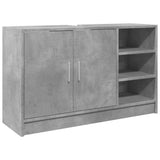 Sink Cabinet Concrete Grey 90x29x55 cm Engineered Wood 848125
