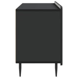 TV Cabinet Black 99 x 34.5 x 52 cm Engineered Wood 894486