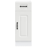 Kitchen Base Cabinet Kalmar White Engineered Wood 853457