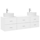 Bathroom Cabinet Set 3 pcs White 62.5 x 44.5 x 50 cm 3405867