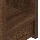 ZNTS Bedside Cabinets with Drawer 2 pcs Brown Oak 20x36x60 cm 858708