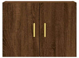 Wall Cabinet Brown Oak 60x31x60 cm Engineered Wood 829955
