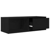 TV Cabinets 2 pcs Black Oak 80x31x25.5 cm Engineered Wood 861457