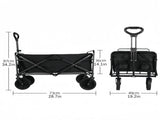 330LB Heavy Duty Foldable Trolley Cart Wagon Garden Beach Camping Festival UK 64776013
