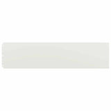 Lawn Edging 20 pcs 25 x 103 cm Steel White 860173