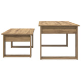Coffee Table Set 2 pcs Artisan Oak Engineered Wood 8000139