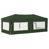 Pop-up Party Tent 575 x 288 x 245 cm Green Oxford Fabric 42019893