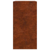 Firewood Rack 60x40x80 cm Weathering Steel 851002
