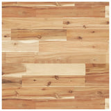Basin Shelf Wall Mounted Steel and Solid Wood Acacia 3302774