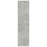 Wardrobe with Drawers Concrete Grey 50x50x200 cm Engineered Wood 800616
